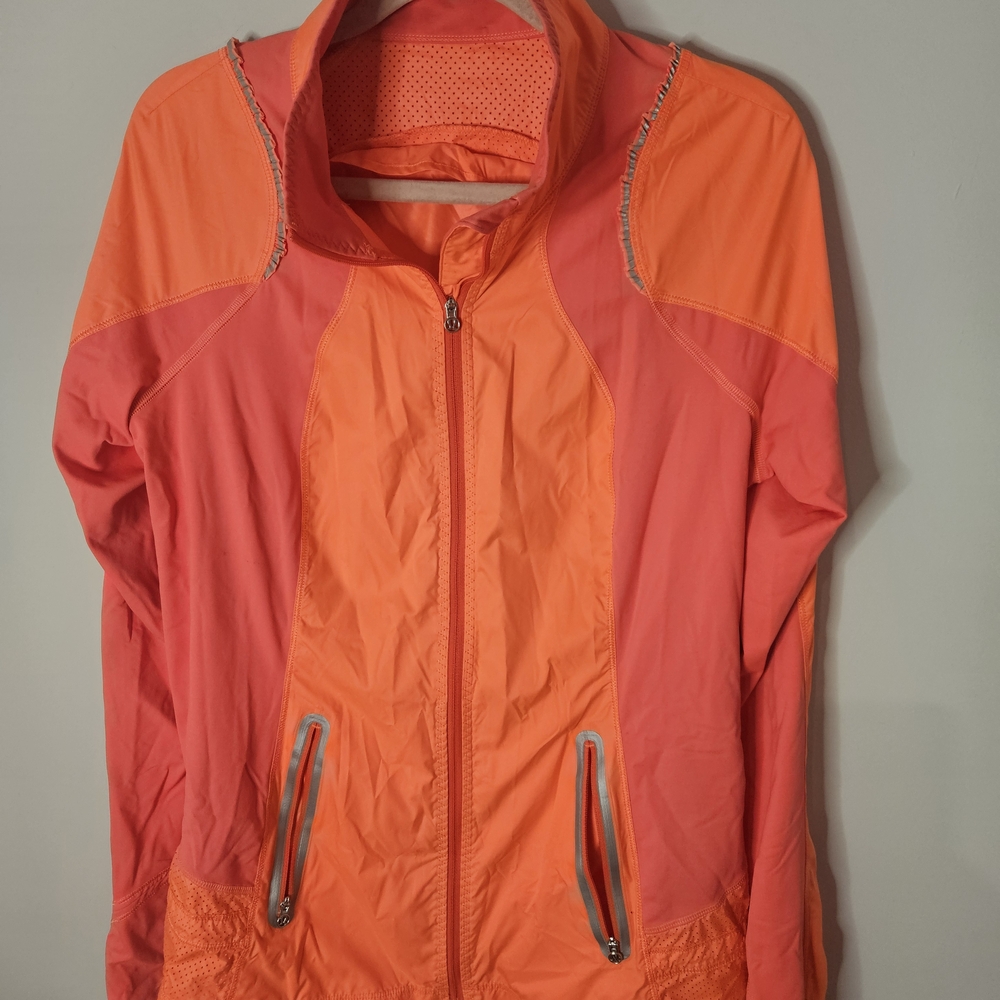 Lululemon Athletica Vibrant Orange Ski Jacket
